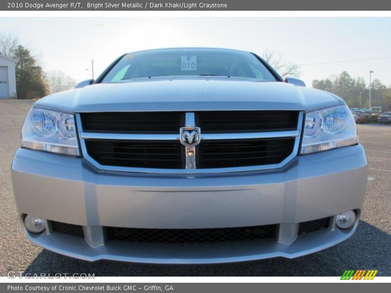 Bright Silver Metallic / Dark Khaki/Light Graystone 2010 Dodge Avenger R/T