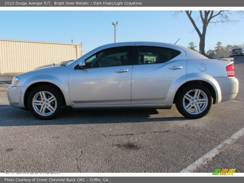 Bright Silver Metallic / Dark Khaki/Light Graystone 2010 Dodge Avenger R/T