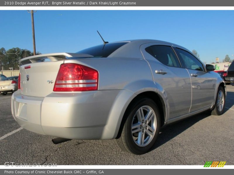 Bright Silver Metallic / Dark Khaki/Light Graystone 2010 Dodge Avenger R/T