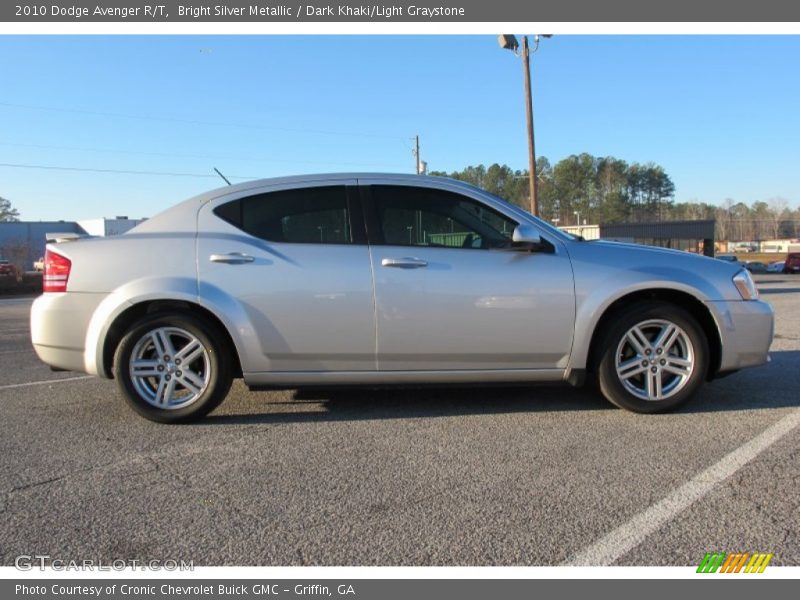 Bright Silver Metallic / Dark Khaki/Light Graystone 2010 Dodge Avenger R/T