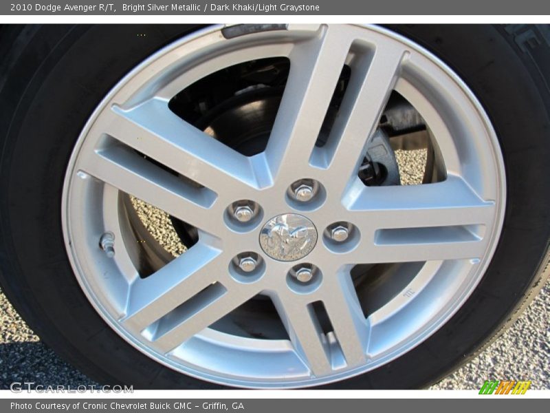 Bright Silver Metallic / Dark Khaki/Light Graystone 2010 Dodge Avenger R/T