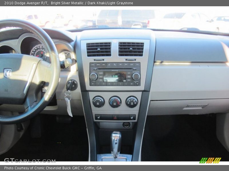 Bright Silver Metallic / Dark Khaki/Light Graystone 2010 Dodge Avenger R/T