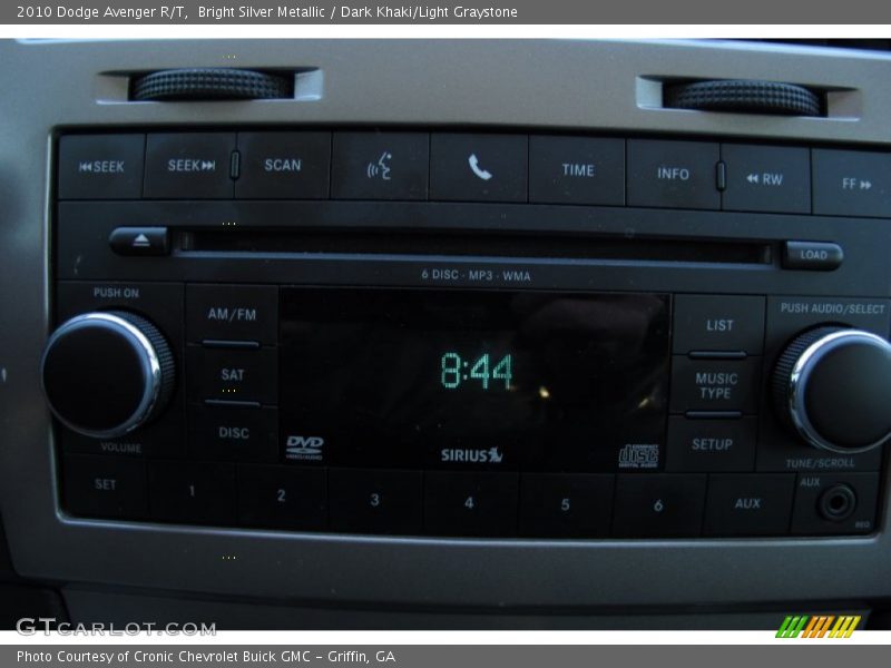 Bright Silver Metallic / Dark Khaki/Light Graystone 2010 Dodge Avenger R/T
