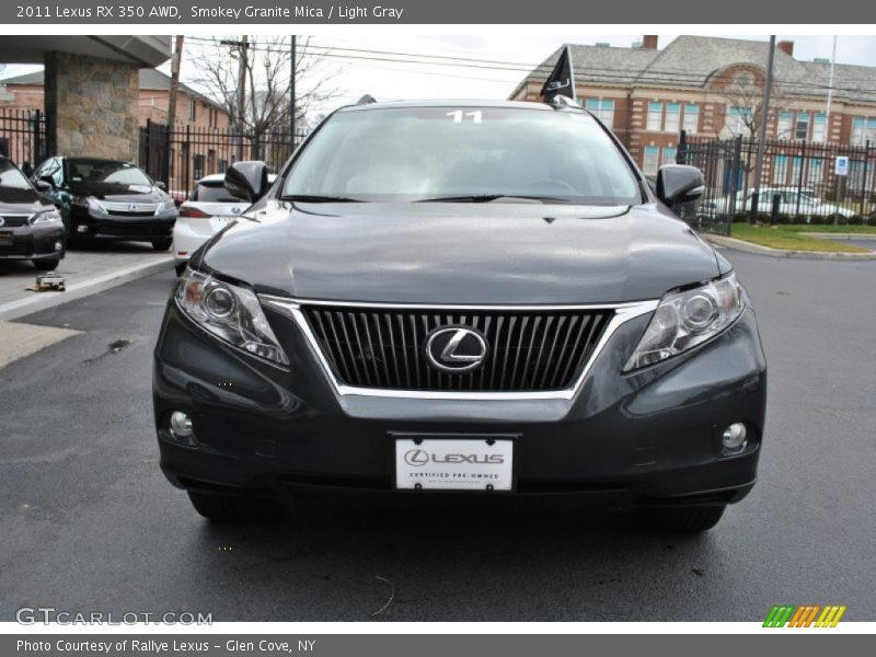 Smokey Granite Mica / Light Gray 2011 Lexus RX 350 AWD