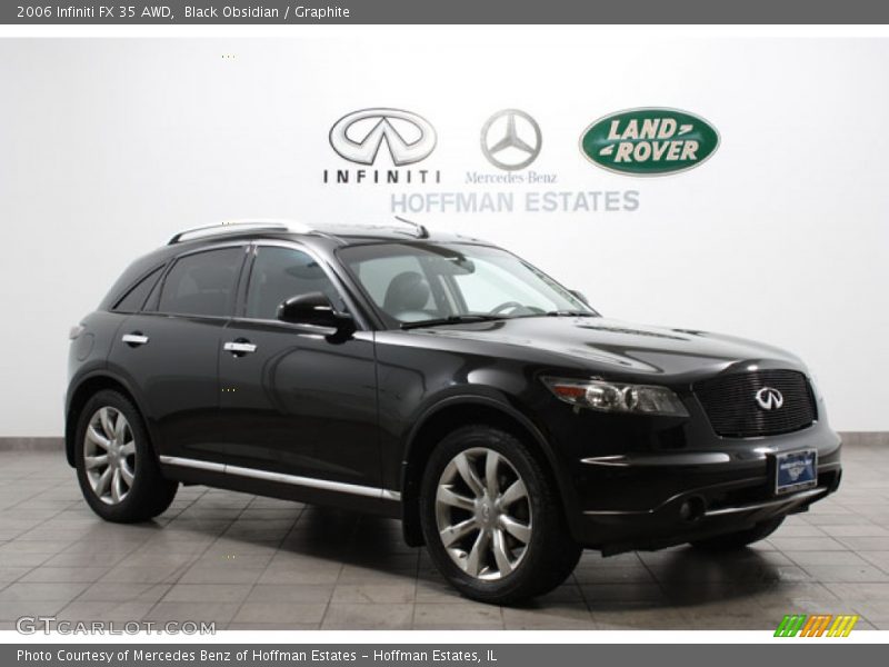 Black Obsidian / Graphite 2006 Infiniti FX 35 AWD
