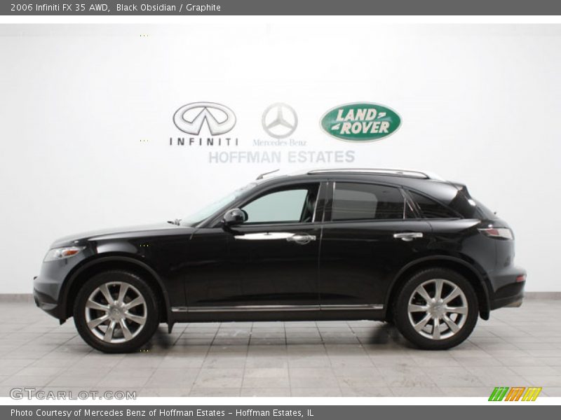 Black Obsidian / Graphite 2006 Infiniti FX 35 AWD