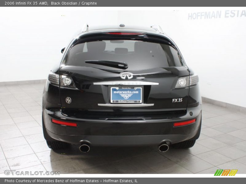 Black Obsidian / Graphite 2006 Infiniti FX 35 AWD