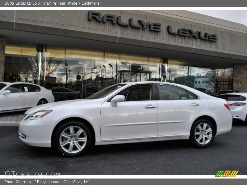 Starfire Pearl White / Cashmere 2009 Lexus ES 350