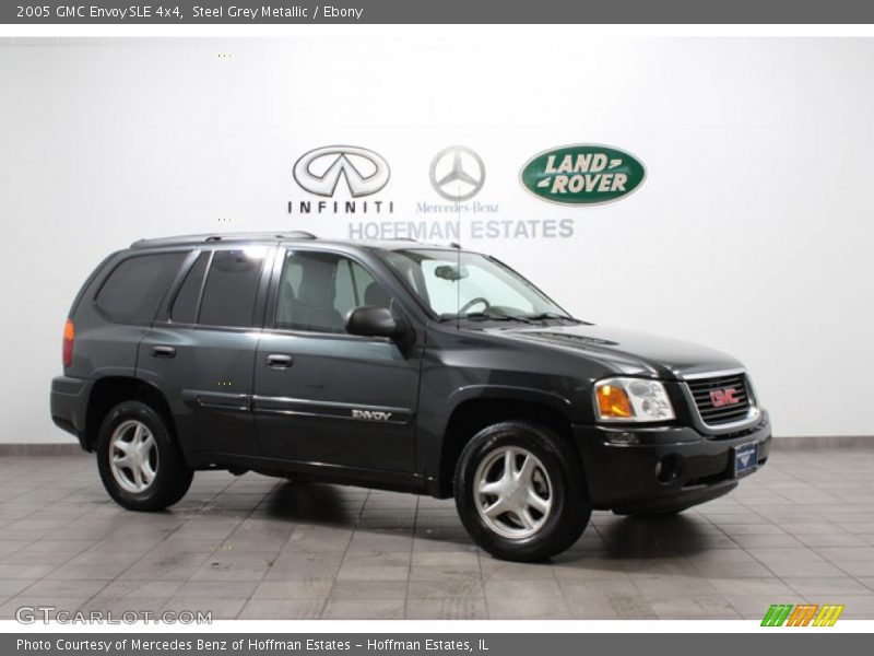Steel Grey Metallic / Ebony 2005 GMC Envoy SLE 4x4