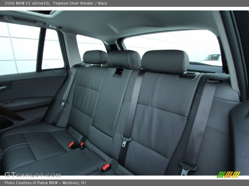Titanium Silver Metallic / Black 2009 BMW X3 xDrive30i