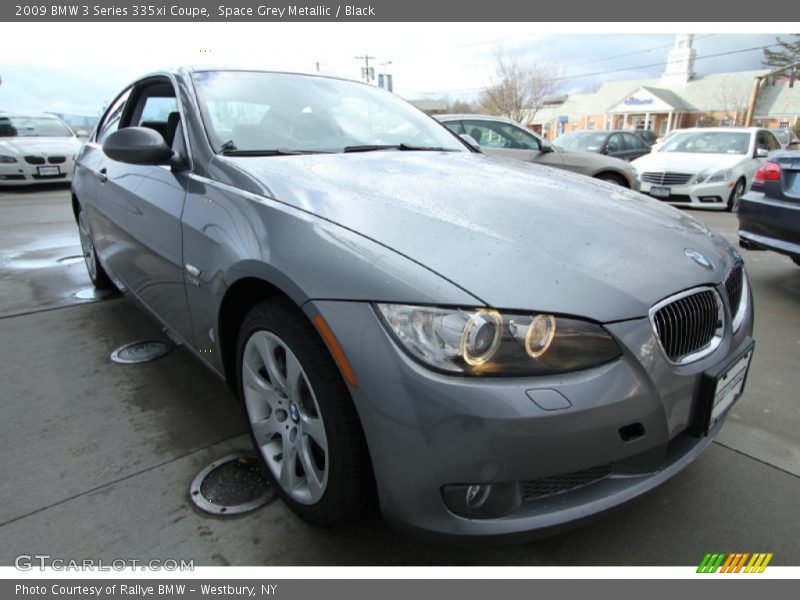 Space Grey Metallic / Black 2009 BMW 3 Series 335xi Coupe