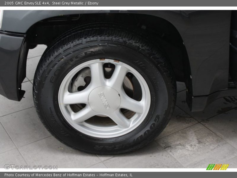 Steel Grey Metallic / Ebony 2005 GMC Envoy SLE 4x4