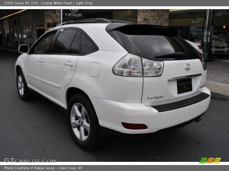 Crystal White Pearl / Light Gray 2006 Lexus RX 330