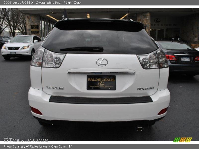 Crystal White Pearl / Light Gray 2006 Lexus RX 330