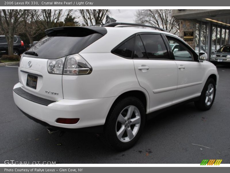 Crystal White Pearl / Light Gray 2006 Lexus RX 330