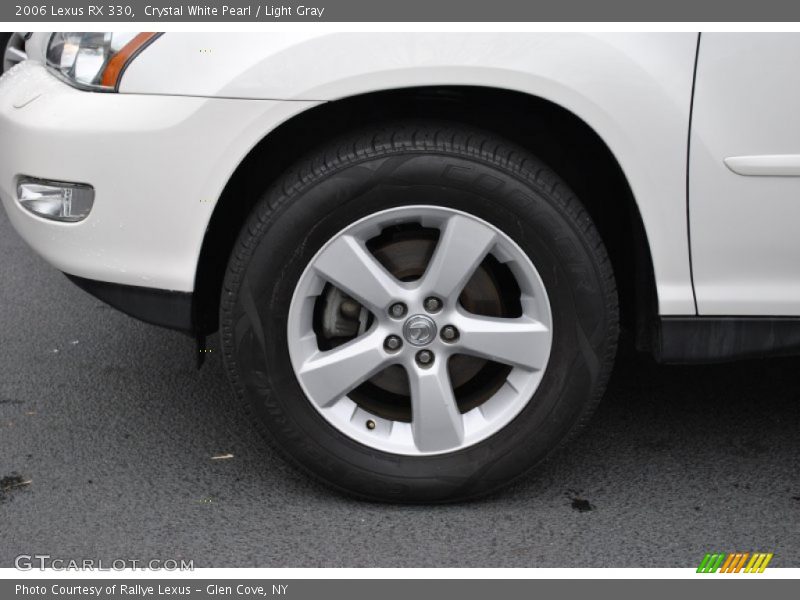 Crystal White Pearl / Light Gray 2006 Lexus RX 330