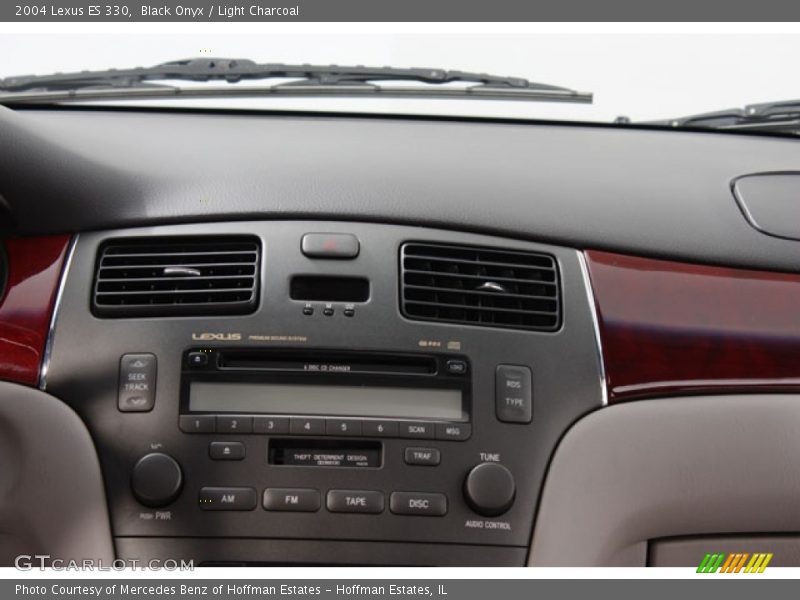 Black Onyx / Light Charcoal 2004 Lexus ES 330