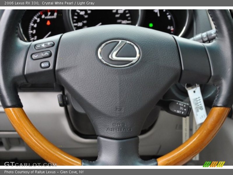Crystal White Pearl / Light Gray 2006 Lexus RX 330