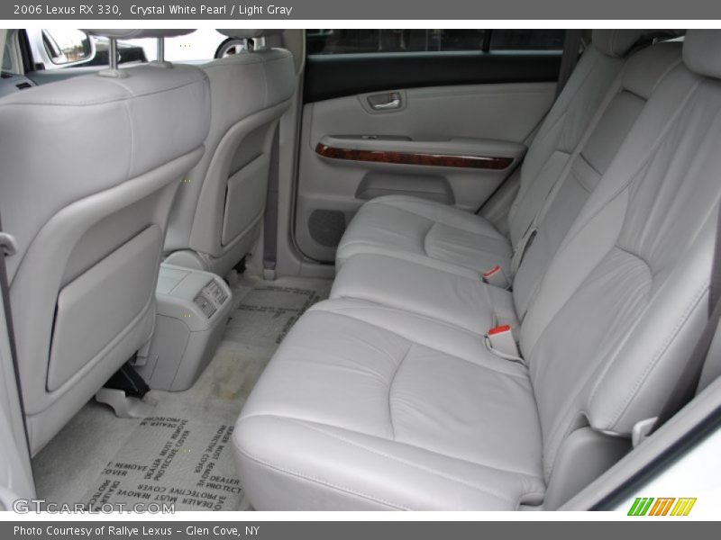 Crystal White Pearl / Light Gray 2006 Lexus RX 330