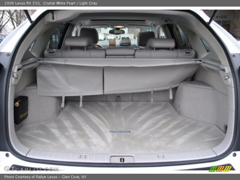 Crystal White Pearl / Light Gray 2006 Lexus RX 330