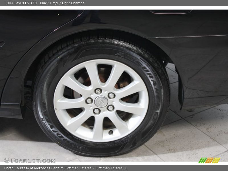 Black Onyx / Light Charcoal 2004 Lexus ES 330