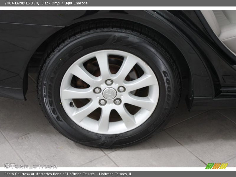 Black Onyx / Light Charcoal 2004 Lexus ES 330
