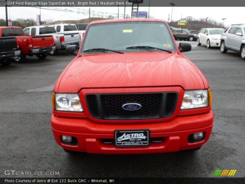 Bright Red / Medium Dark Flint 2004 Ford Ranger Edge SuperCab 4x4