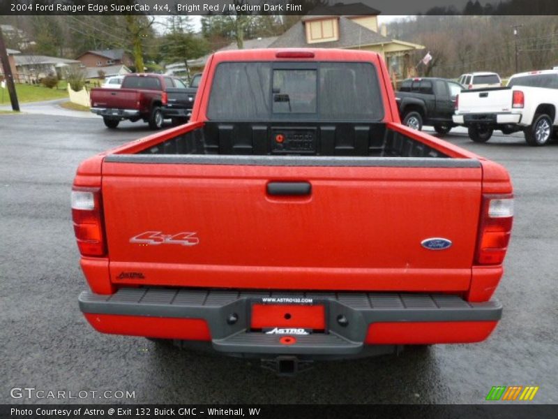 Bright Red / Medium Dark Flint 2004 Ford Ranger Edge SuperCab 4x4