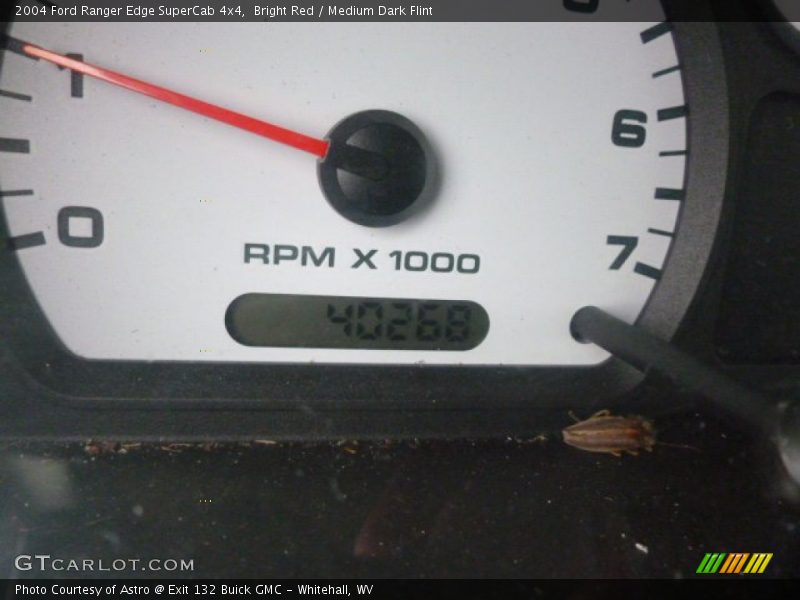 Bright Red / Medium Dark Flint 2004 Ford Ranger Edge SuperCab 4x4