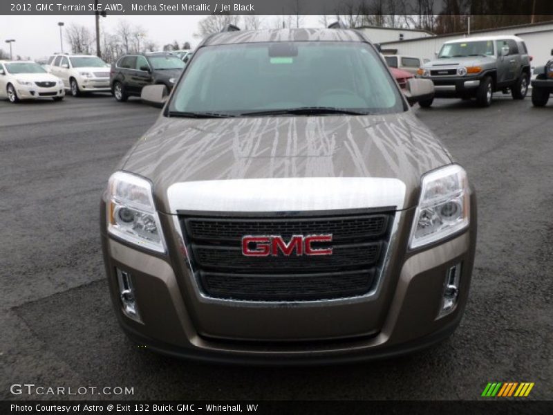 Mocha Steel Metallic / Jet Black 2012 GMC Terrain SLE AWD