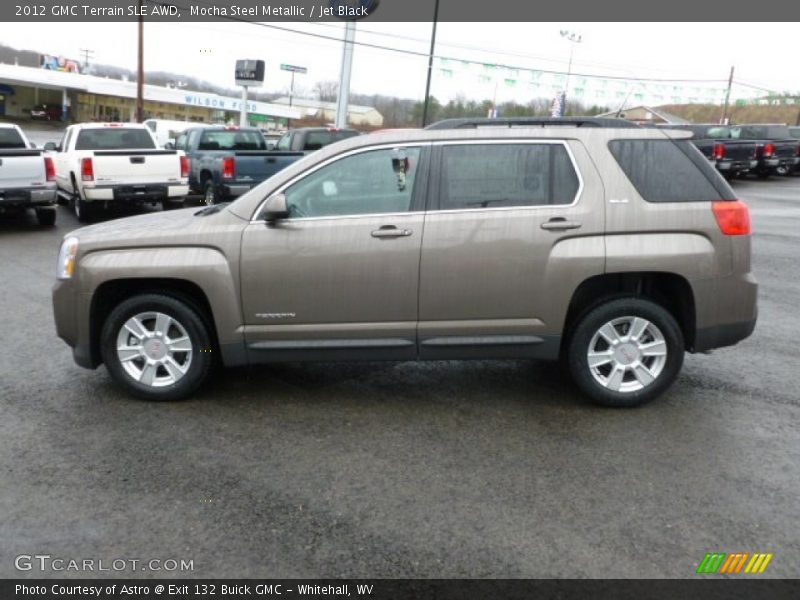 Mocha Steel Metallic / Jet Black 2012 GMC Terrain SLE AWD