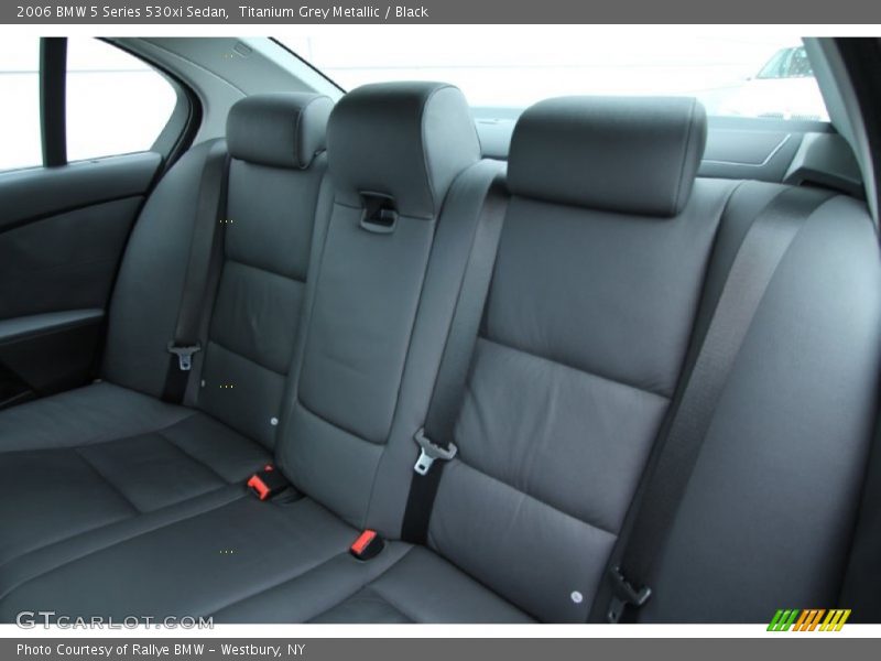 Titanium Grey Metallic / Black 2006 BMW 5 Series 530xi Sedan