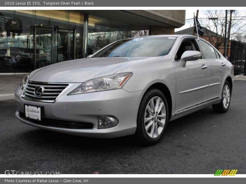 Tungsten Silver Pearl / Black 2010 Lexus ES 350