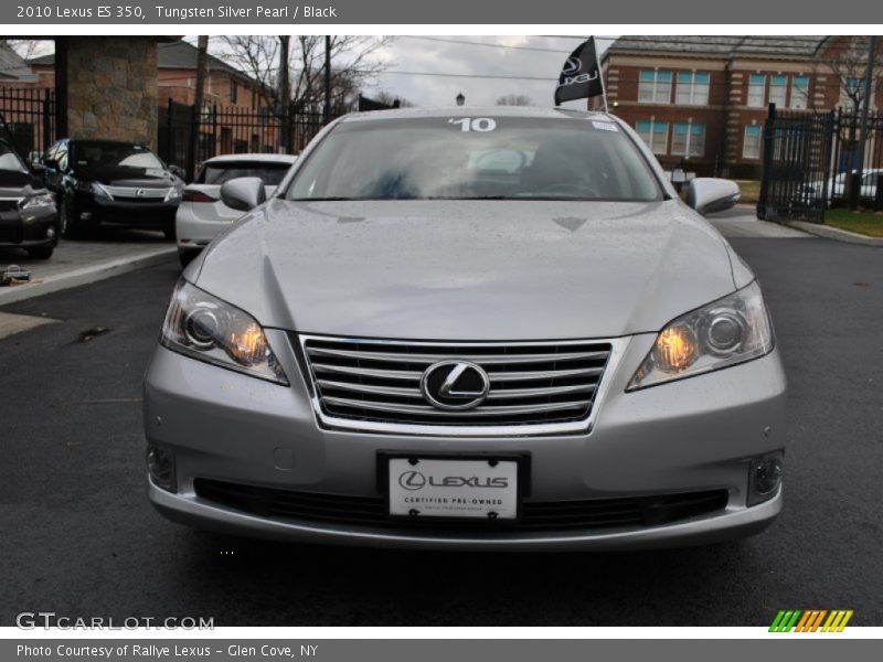 Tungsten Silver Pearl / Black 2010 Lexus ES 350