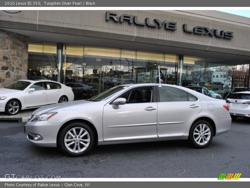 Tungsten Silver Pearl / Black 2010 Lexus ES 350