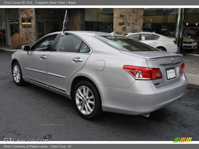 Tungsten Silver Pearl / Black 2010 Lexus ES 350