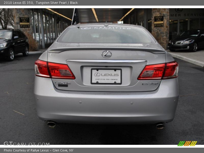 Tungsten Silver Pearl / Black 2010 Lexus ES 350