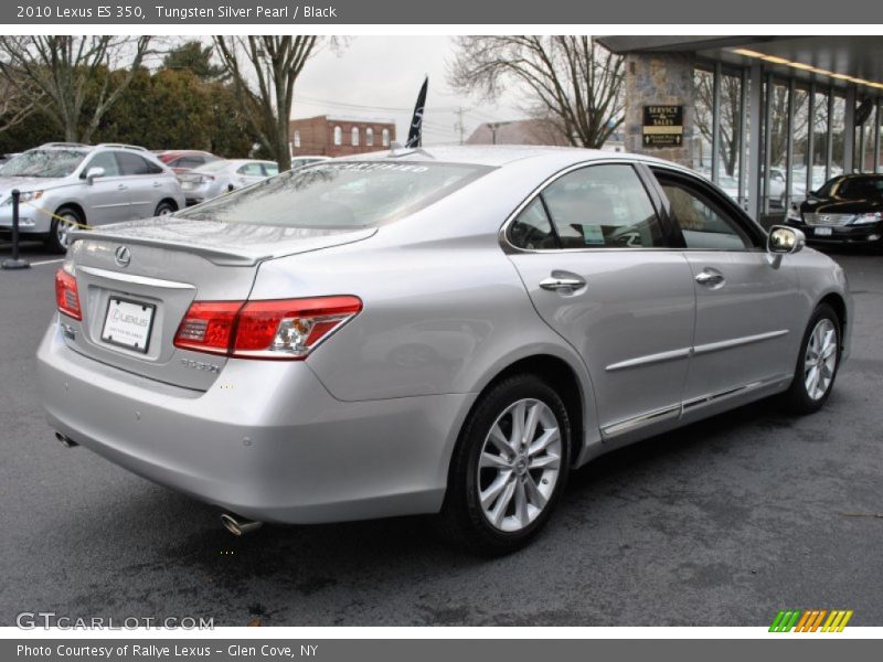 Tungsten Silver Pearl / Black 2010 Lexus ES 350