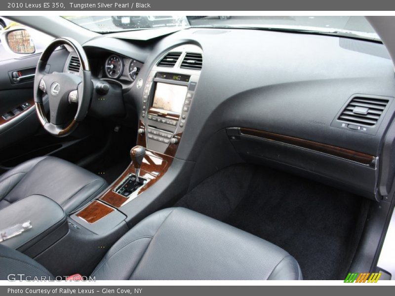 Tungsten Silver Pearl / Black 2010 Lexus ES 350