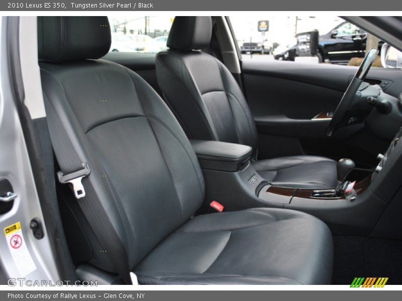 Tungsten Silver Pearl / Black 2010 Lexus ES 350