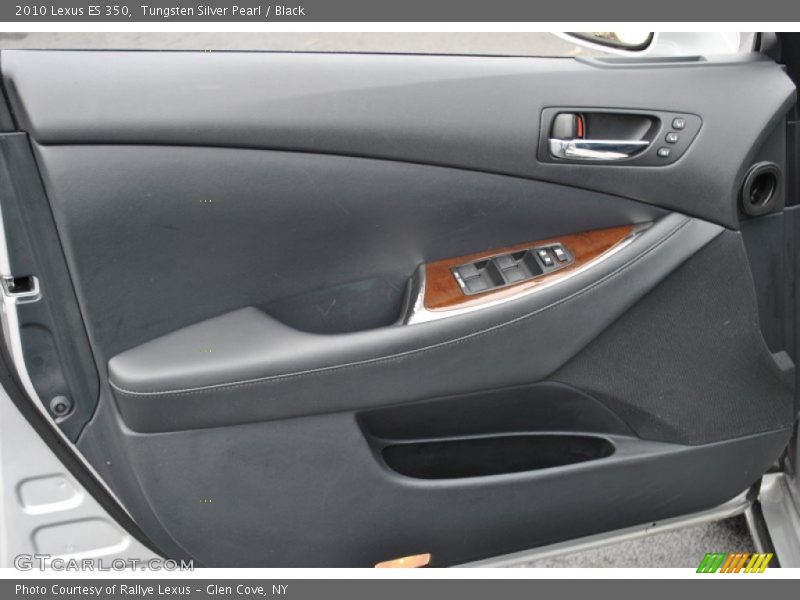Tungsten Silver Pearl / Black 2010 Lexus ES 350