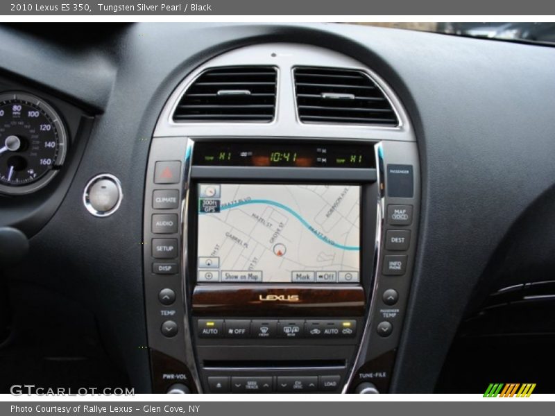 Tungsten Silver Pearl / Black 2010 Lexus ES 350