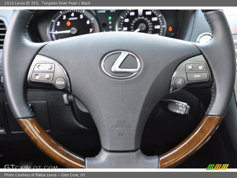 Tungsten Silver Pearl / Black 2010 Lexus ES 350