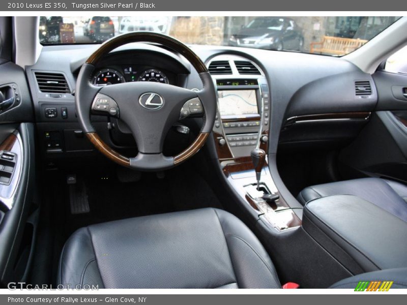 Tungsten Silver Pearl / Black 2010 Lexus ES 350