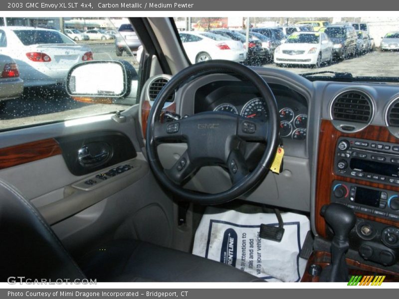 Carbon Metallic / Medium Pewter 2003 GMC Envoy XL SLT 4x4