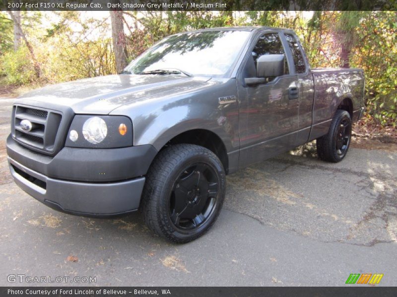 Dark Shadow Grey Metallic / Medium Flint 2007 Ford F150 XL Regular Cab