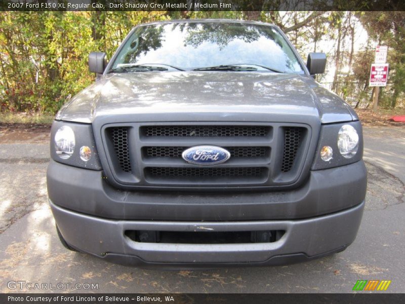 Dark Shadow Grey Metallic / Medium Flint 2007 Ford F150 XL Regular Cab