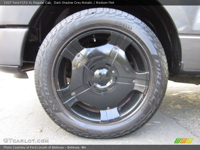 Custom Wheels of 2007 F150 XL Regular Cab