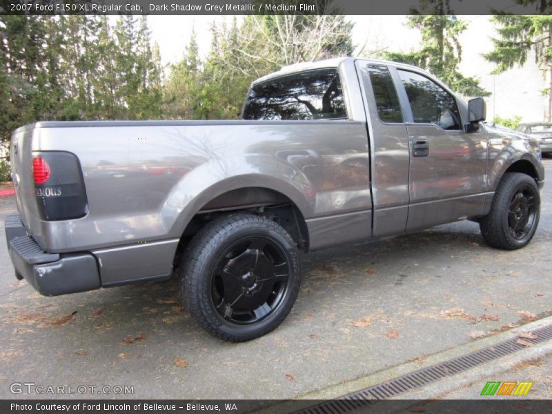 Dark Shadow Grey Metallic / Medium Flint 2007 Ford F150 XL Regular Cab
