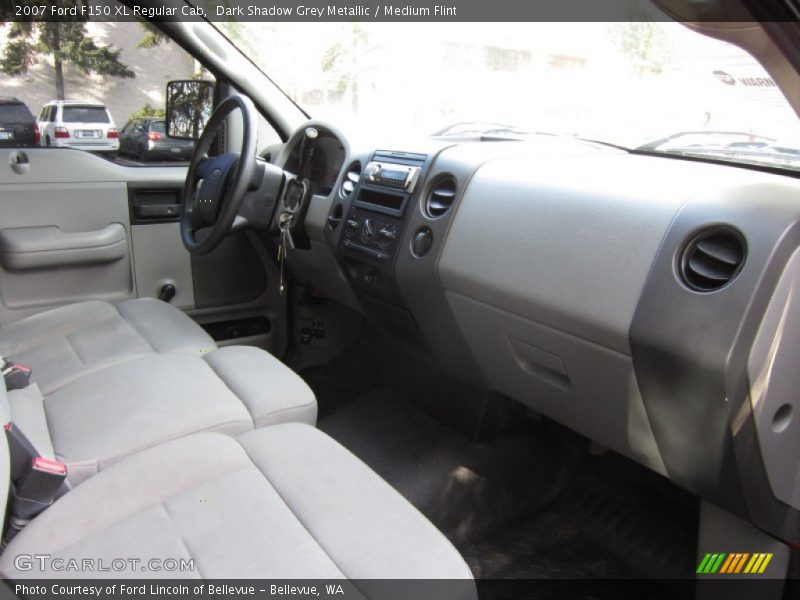 Dark Shadow Grey Metallic / Medium Flint 2007 Ford F150 XL Regular Cab